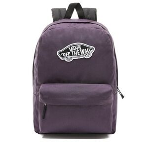 Vans off the wall deep purple Realm laptop backpack